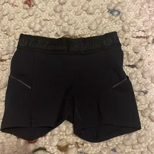 Lululemon compression shorts. size 2